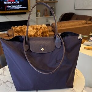 LONGCHAMP NAVY TOTE BAG